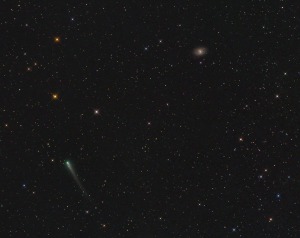 Cometa ISON si Galaxia M95